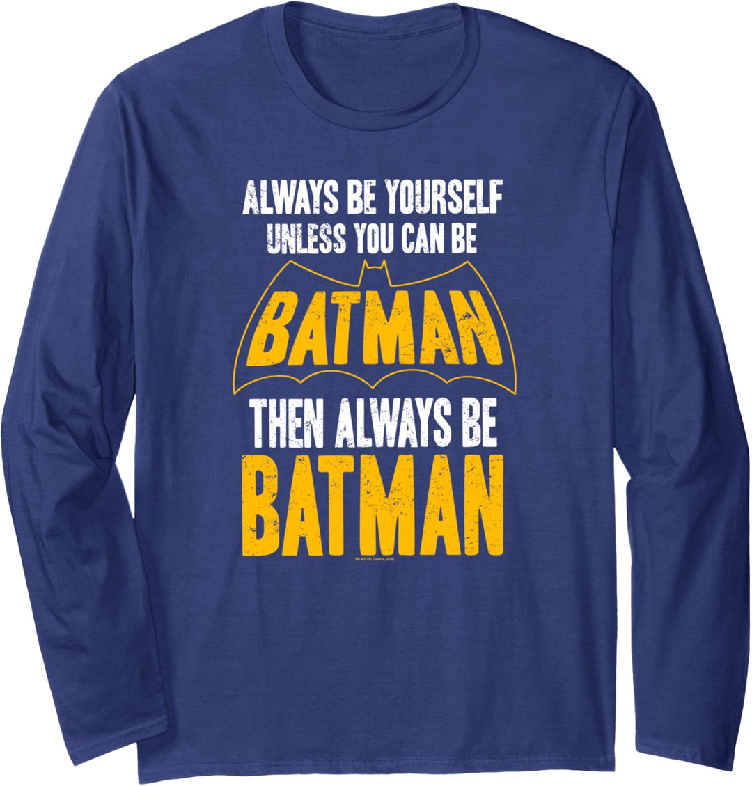 Batman Be Batman Langarmshirt