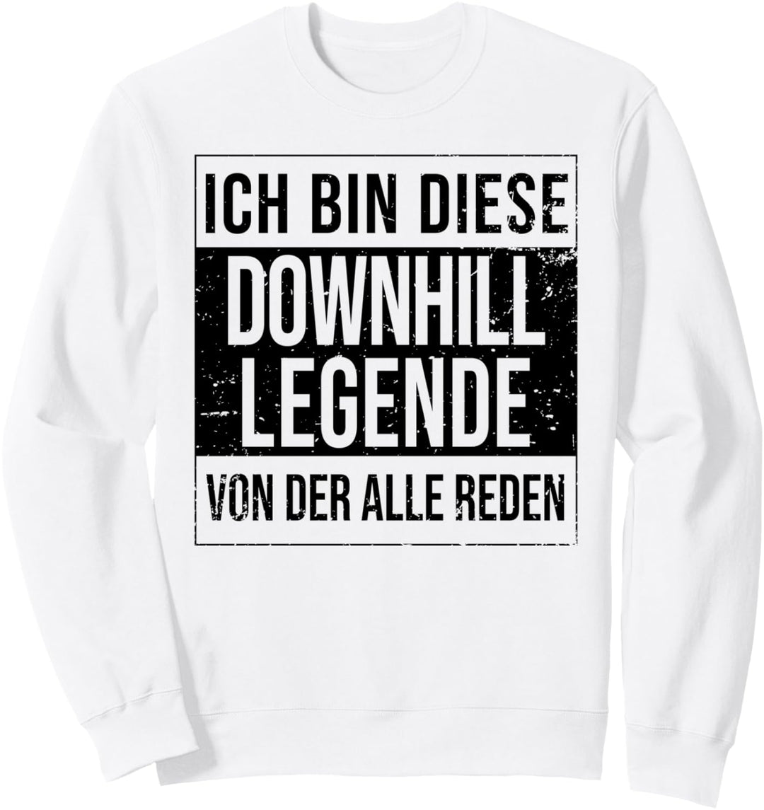 Mountainbike Geburtstag geboren Legende MTB-Downhill Sweatshirt