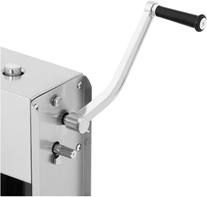 Royal Catering RCWV-3L Wurstfüller vertikal Wurstfüllmaschine Wurstspritze Wurstpresse Edelstahl 3 L