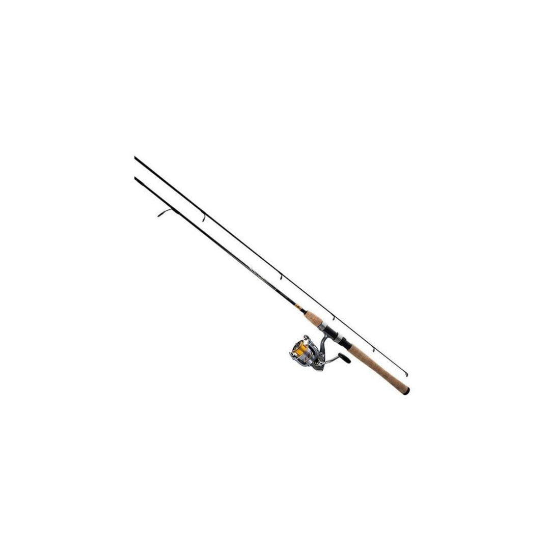 Daiwa Crossfire Barsch- und Forellencombo incl. Angelrolle Spinncombo Angelset Einheitsgrösse, Einhe