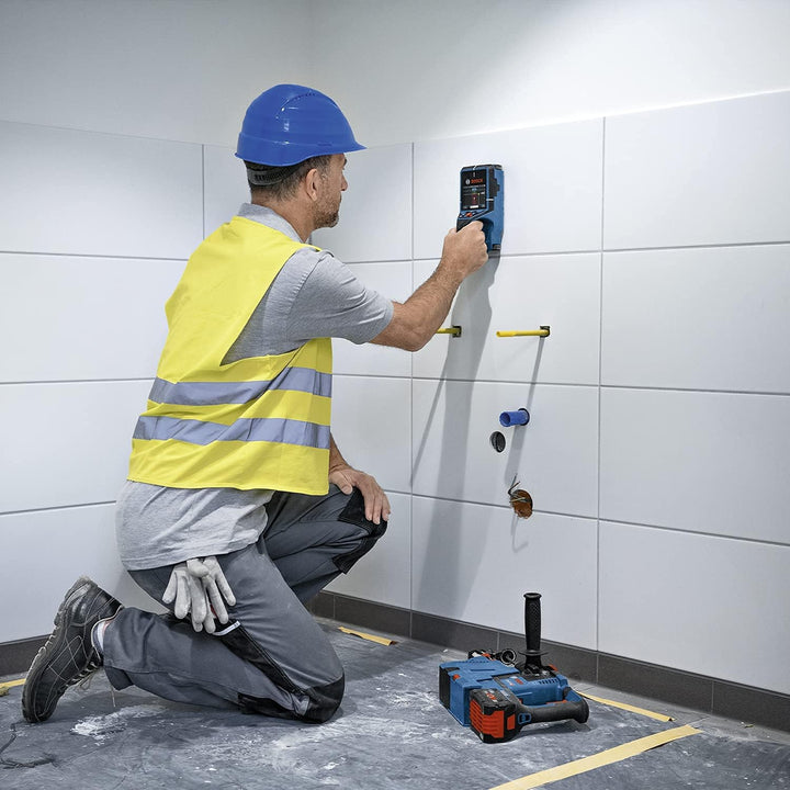 Bosch Professional 12V System Wallscanner D-tect 200 C (12-V-Akku, Ortung von (nicht-)spannungsführe