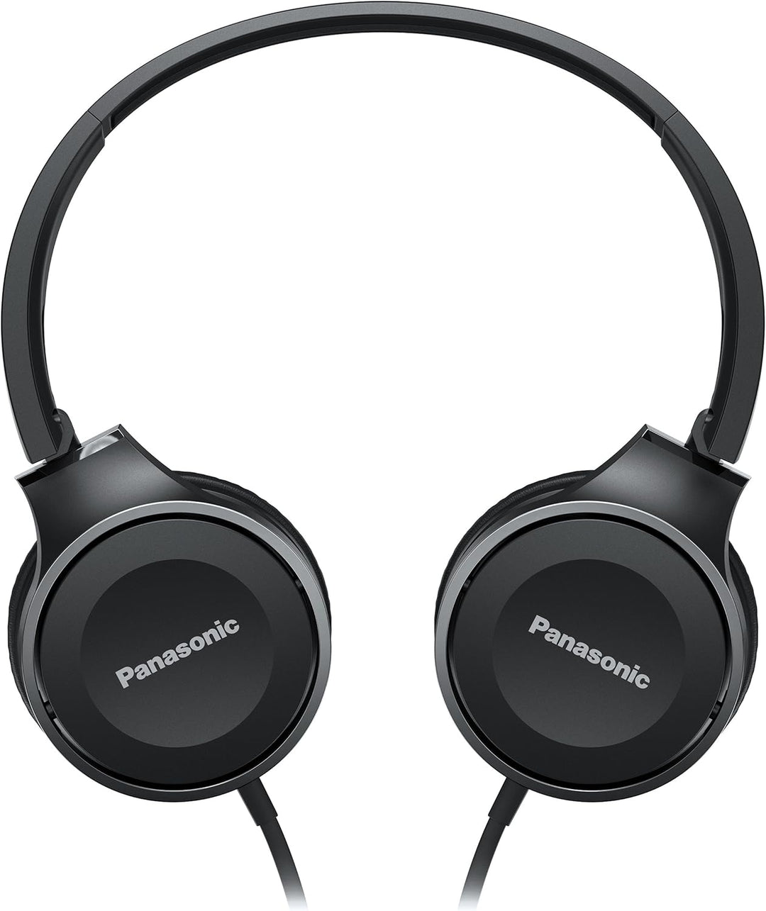 Panasonic RP-HF100ME-K On Ear Kopfhörer - Headset, 10-23.000 Hz, 30 mm Wandler, kompakt zusammenfalt