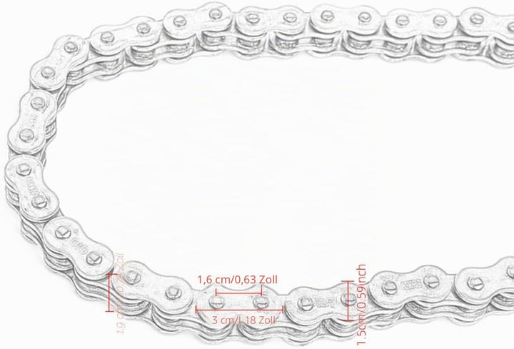 Motorradkette Öldichtungskette DID O-Ring 520 525 530 Ketten 120 Glieder für ATV Quad MX Enduro Mota