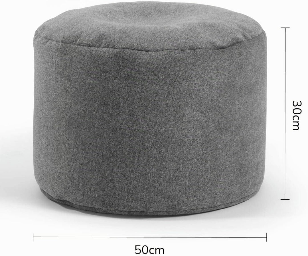 mokebo® Minipouf, Hocker o. Bodenkissen 50x30cm &