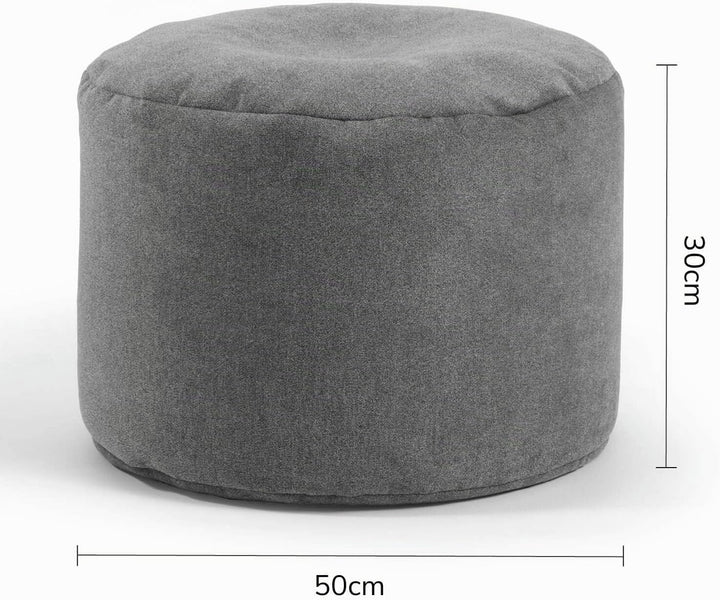 mokebo® Minipouf, Hocker o. Bodenkissen 50x30cm &