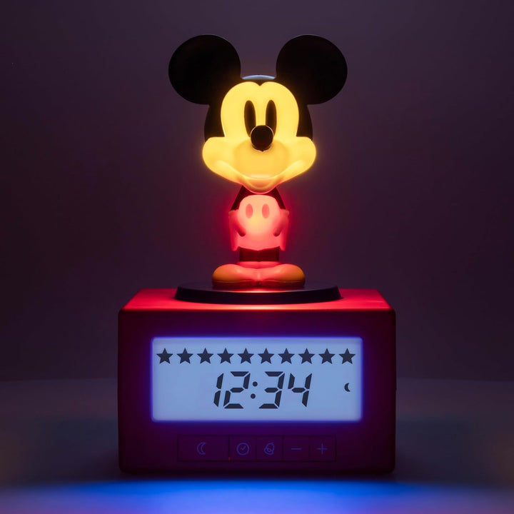 Paladone Disney Mickey Mouse Schlaftrainingswecker – offiziell Lizenziertes Geschenk, Kinder-Projekt