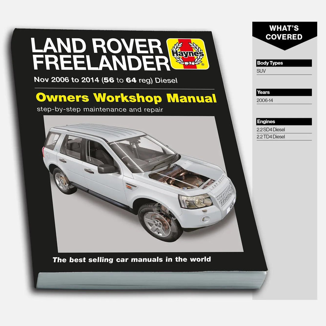 Land Rover Freelander (Nov 06 to 14) (56 to 64 reg) Diesel: step-by-step maintenance and repair, Tas