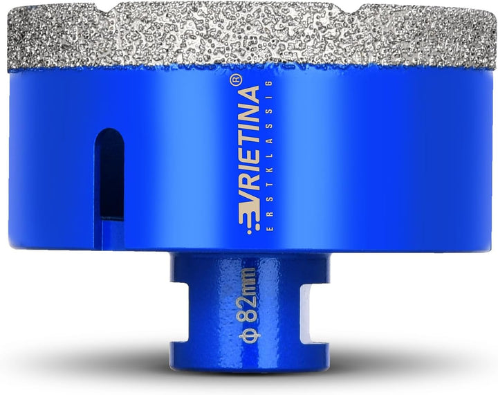 82mm Diamant Fliesenbohrer M14 Diamantbohrer Glasbohrer Nass- / Trocken Fliesenbohrkrone für Winkels