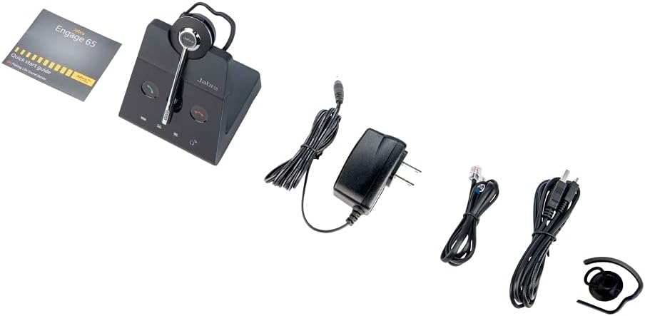 Jabra Engage 65 On-Ear Dect Convertible Headset - Skype for Business zertifizierter drahtloser Kopfh