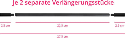 Pronomic LS-110 Laptopständer DJ Notebookstativ Laptop Stand (Höhenverstellbar, inkl. Befestigungskl