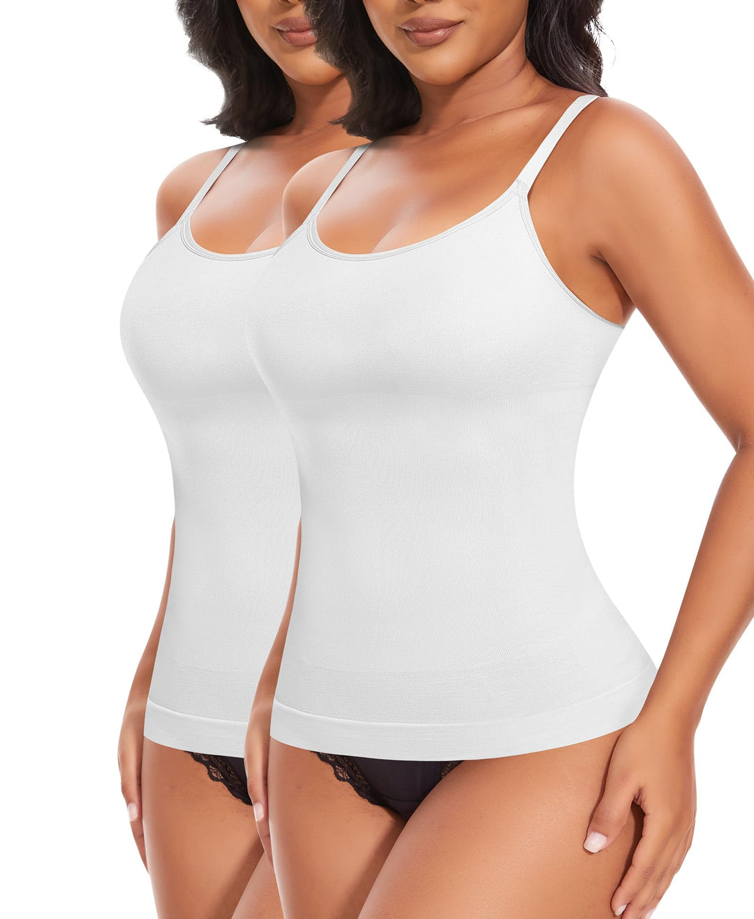 YARRCO Shape Unterhemd Damen Tank Top Bauchweg Shapewear Sport Tanktop Figurformendes Trägertop Body