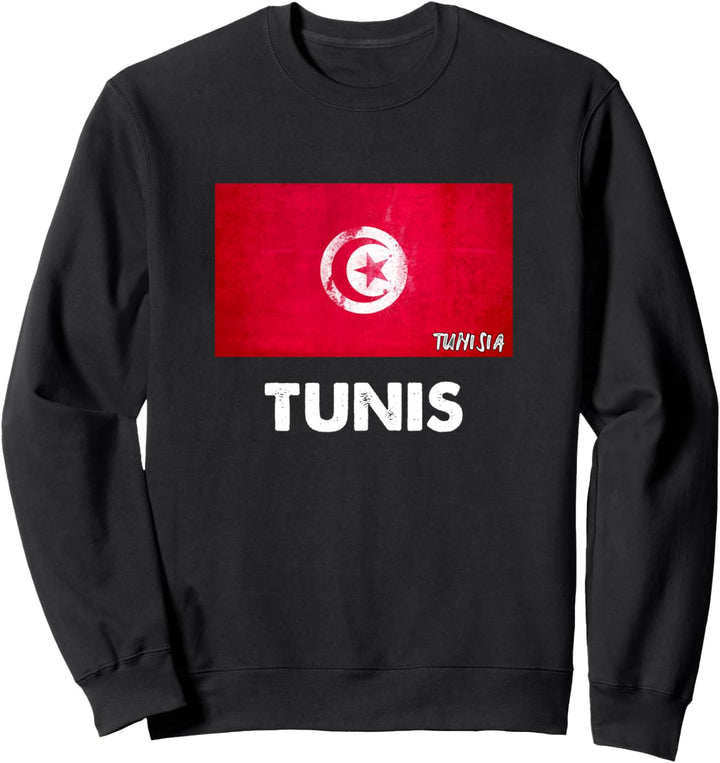 Tunis Tunesien Trikot Sweatshirt