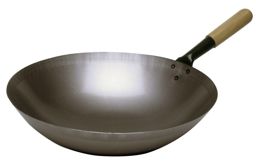 Bartscher Stahl-Wokpfanne 650 Snack ∅ 360mm Gastronomiebedarf