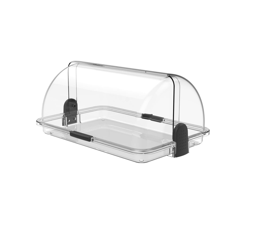 Biesse Mehrzweck-Brotkasten, Plastik, Durchsichtig, 38cmx26cmx17cm 38cmx26cmx17cm Durchsichtig, 38cm