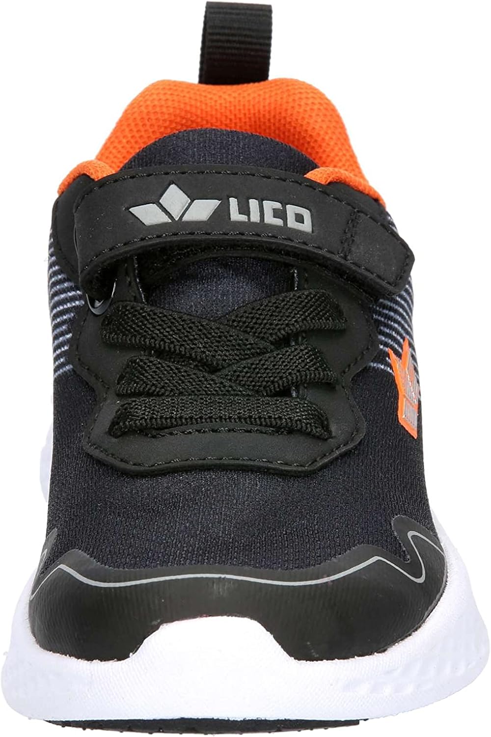 Lico Unisex Kinder Serent Vs Sneaker 29 EU Schwarz Orange, 29 EU Schwarz Orange
