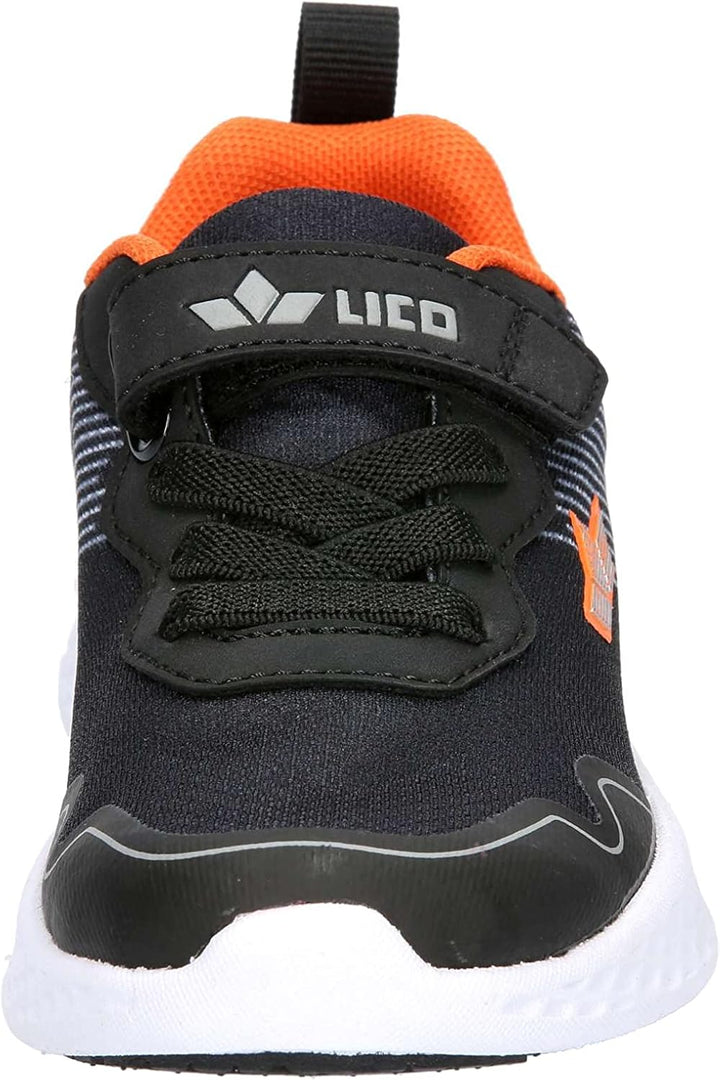 Lico Unisex Kinder Serent Vs Sneaker 29 EU Schwarz Orange, 29 EU Schwarz Orange