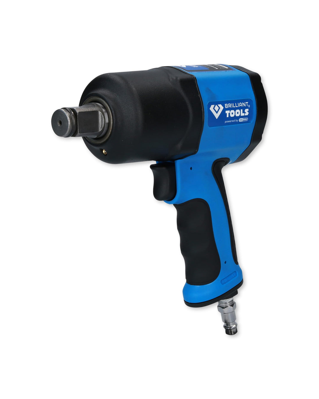 BRILLIANT TOOLS Schlagschrauber Druckluft 3/4" BT160200 1.800 Nm I Druckluft Schlagschrauber in 3-St