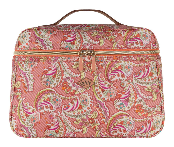 Oilily Kosmetiktasche Cocos Beauty Case Crabapple Koralle