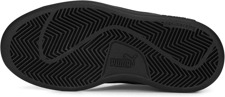 PUMA Unisex Smash 3.0 L V PsSneaker 34 EU Puma Black Shadow Gray, 34 EU Puma Black Shadow Gray