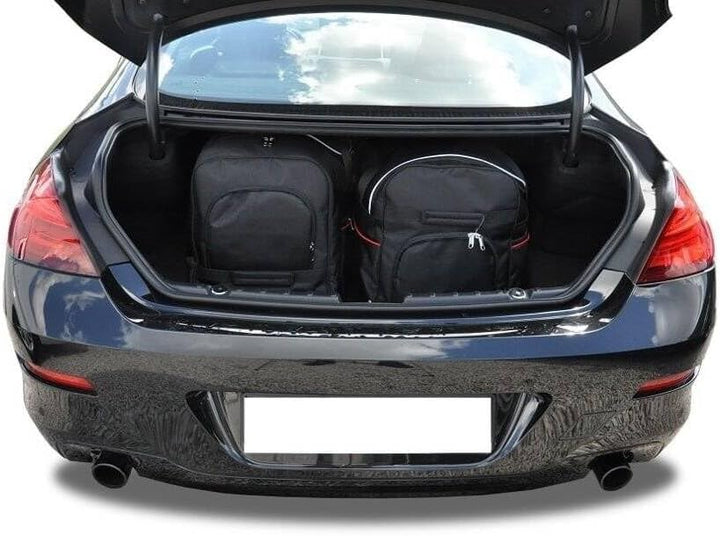 KJUST Dedizierte Reisetaschen 4 stk kompatibel mit BMW 6 COUPE F13 2011-2018