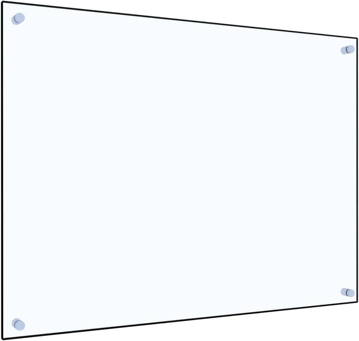 Gecheer Küchenrückwand Spritzschutz 80 x 60 cm (L x B),Glasrückwand Glasplatte Rückwand Herdspritzsc
