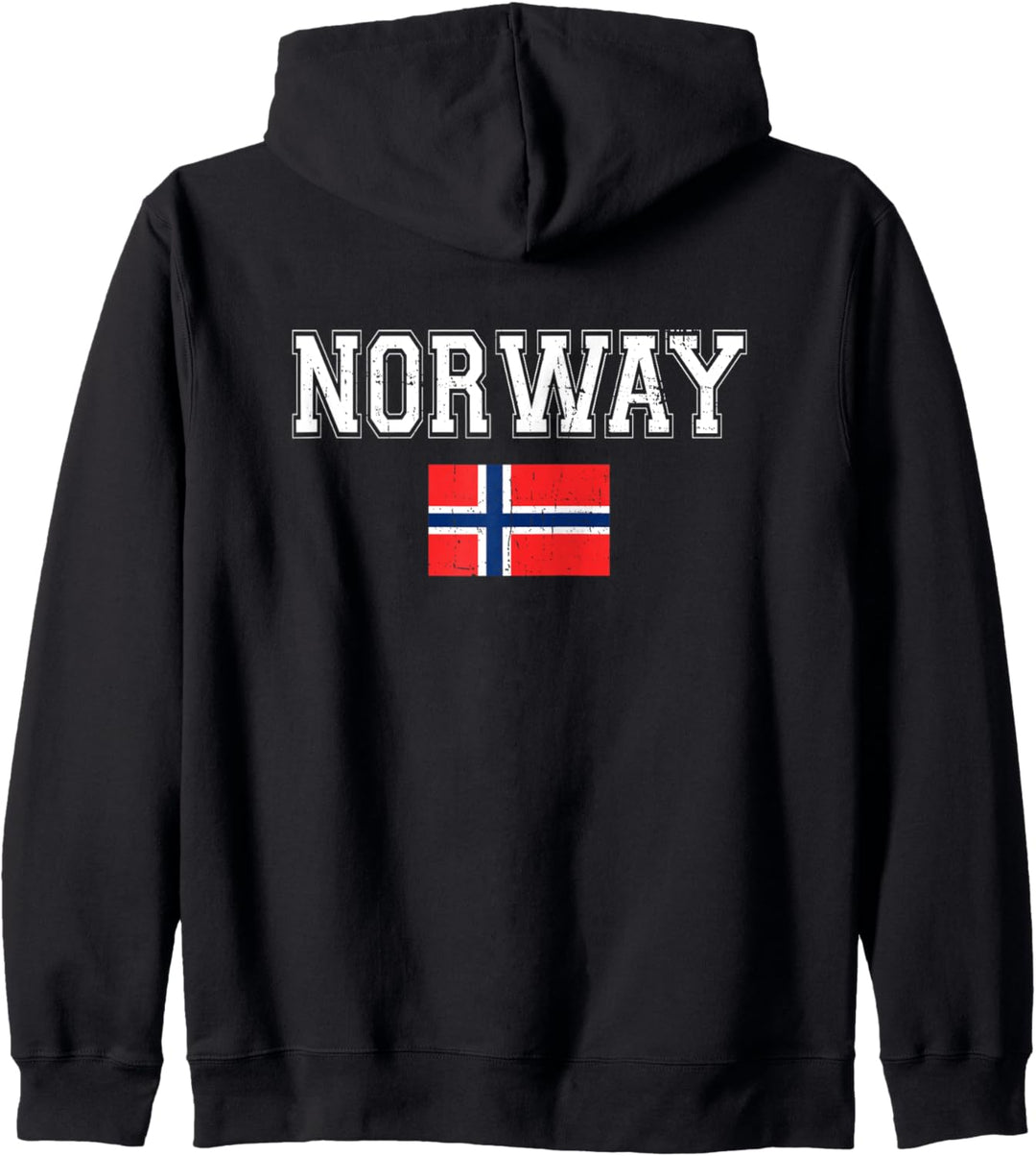 Flag Norway Kapuzenjacke