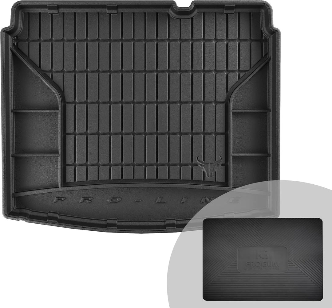 FROGUM ProLine 3D Gummimatte Exklusive Auto Kofferraummatte Kofferraumwanne für Jeep Compass II ab 2