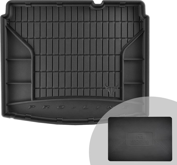 FROGUM ProLine 3D Gummimatte Exklusive Auto Kofferraummatte Kofferraumwanne für Jeep Compass II ab 2