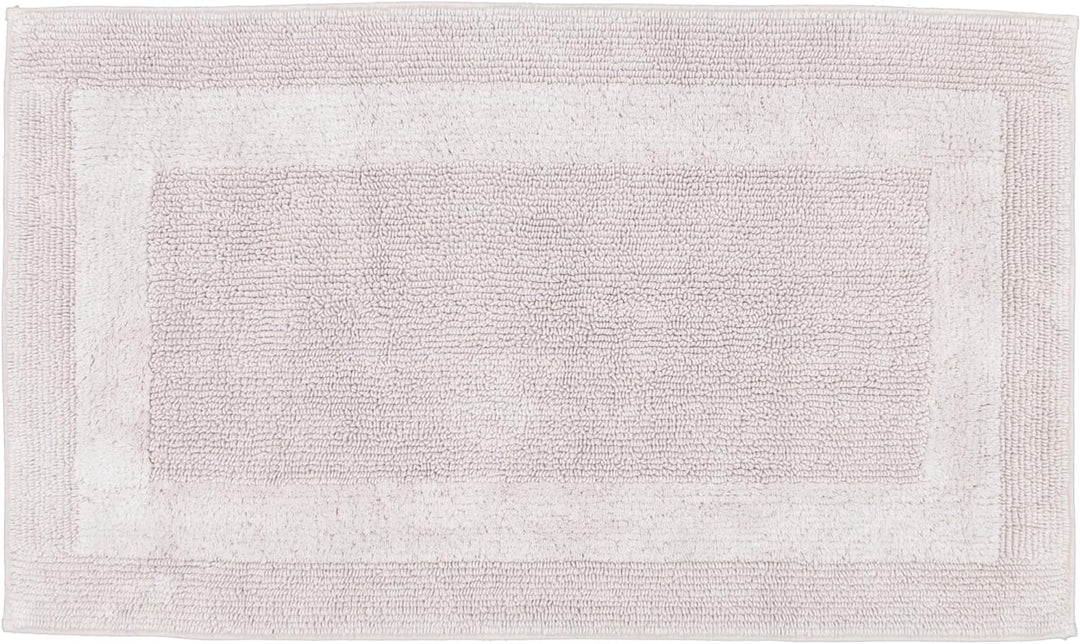 Cawö Home Badteppiche Luxus Badteppich 1000 Silber - 775 70x120 cm, 70x120 cm