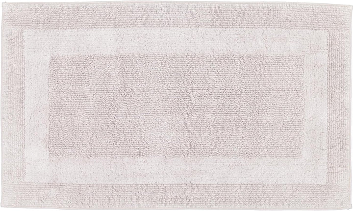 Cawö Home Badteppiche Luxus Badteppich 1000 Silber - 775 70x120 cm, 70x120 cm