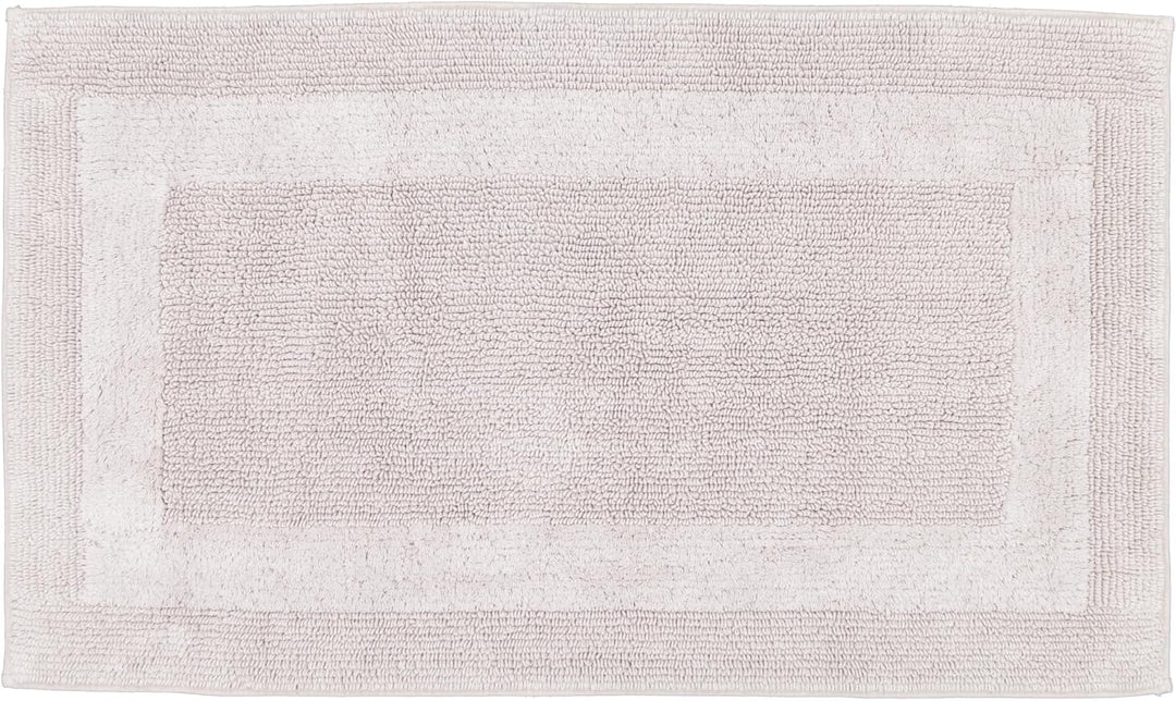 Cawö Badteppiche Luxus Badteppich 1000 Silber - 775 60x60 cm, 60x60 cm