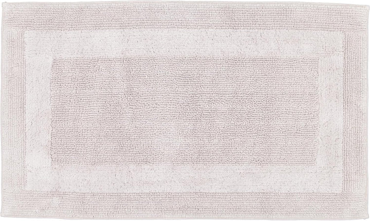 Cawö Badteppiche Luxus Badteppich 1000 Silber - 775 60x60 cm, 60x60 cm