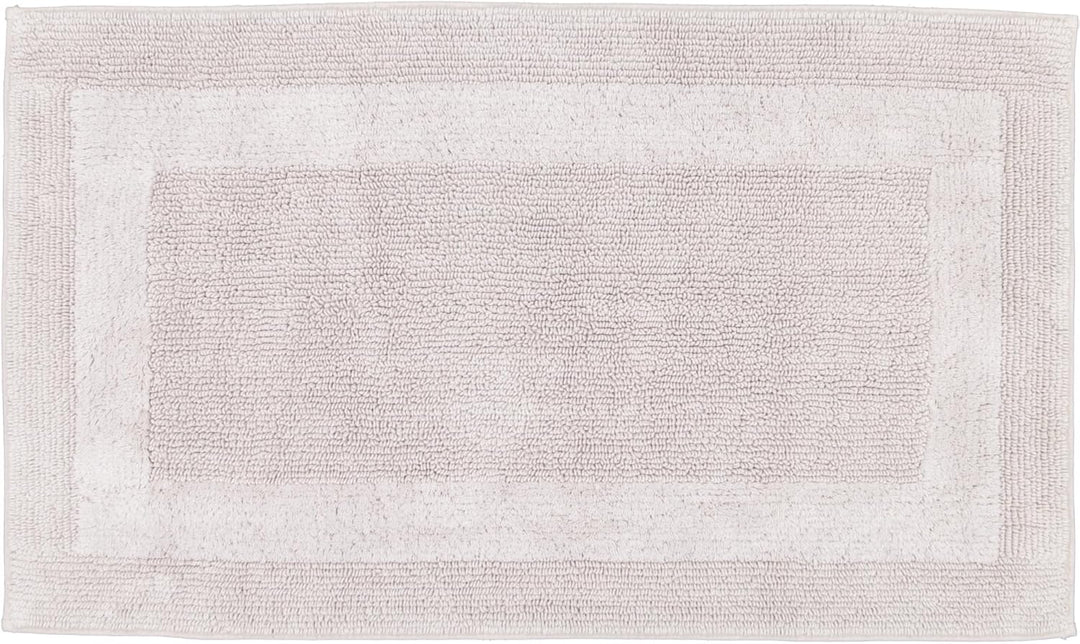 Cawö Badteppiche Luxus Badteppich 1000 Silber - 775 60x100 cm, 60x100 cm