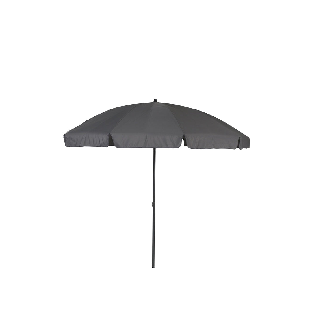 greemotion Terrassenschirm aus Stahl mit Schirm in Anthrazit, UV35+, Ø 240 cm anthrazit / anthrazit,
