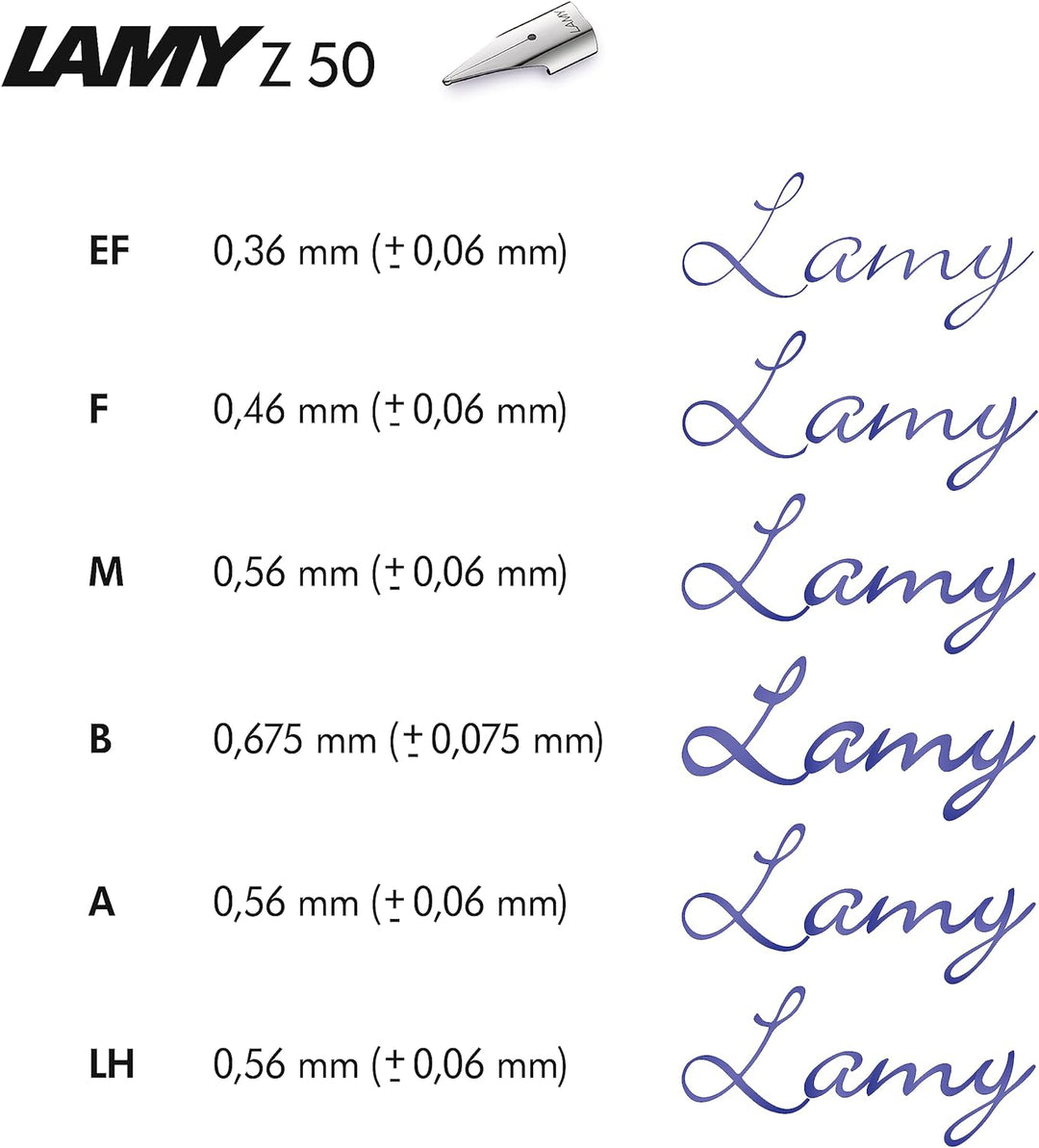 LAMY scala Füllhalter 051 - Füller aus strichmattiertem Edelstahl in der Farbe Silber mit Griffstück