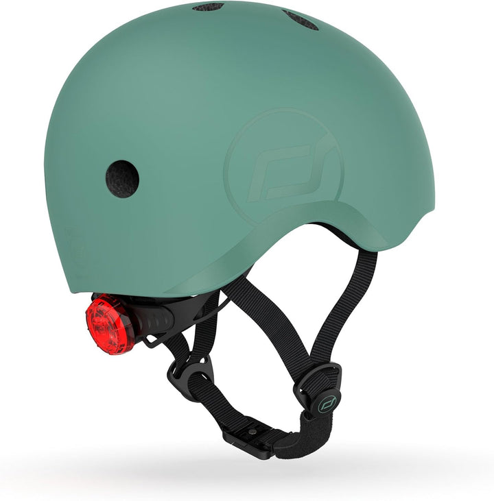 Scoot & Ride, S - M Size Kids Helmet forest, forest