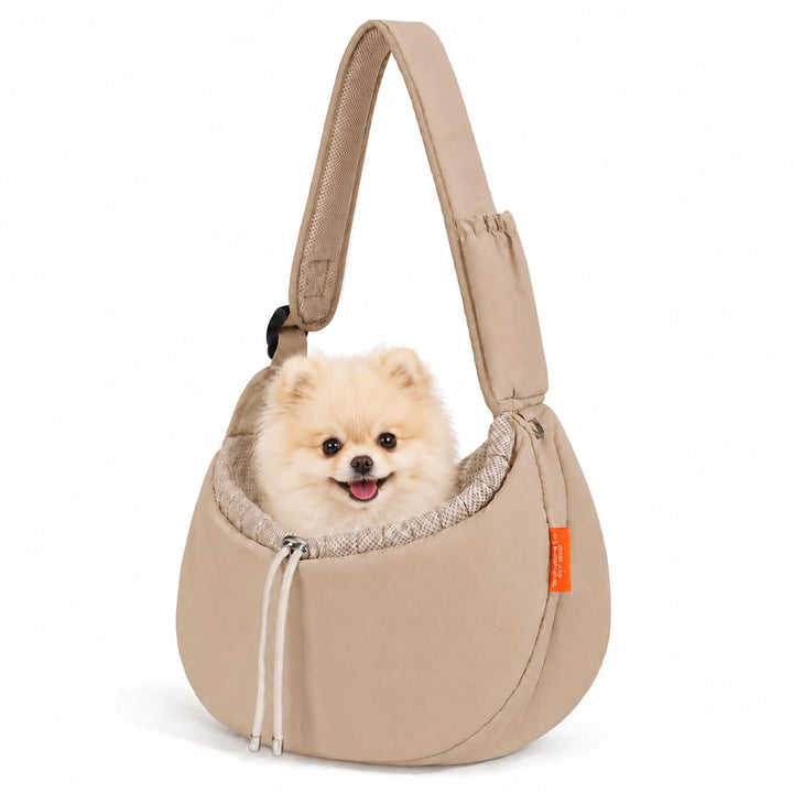 Hundetragetasche für kleine Hunde und Katzen bis 7 kg Khaki, Khaki