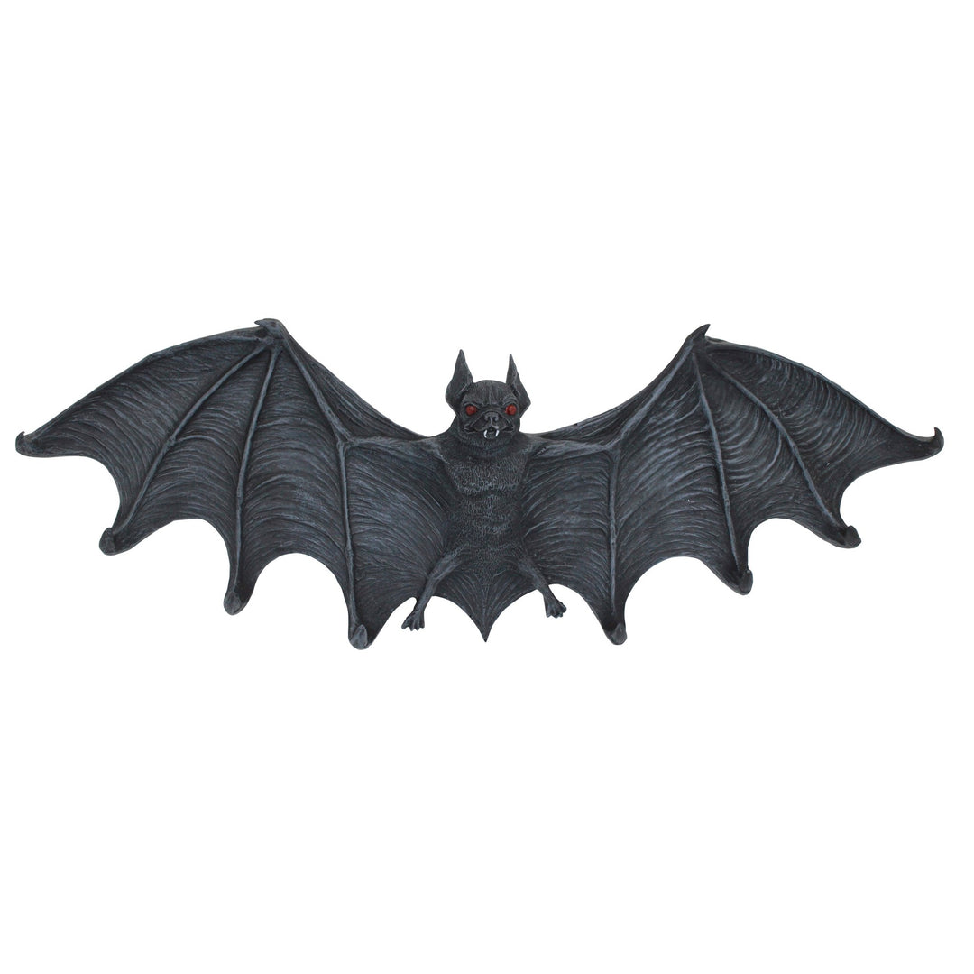 Design Toscano Halloween CL5847 Grosse Vampir Fledermaus modelliert Wandskulptur mit Haken Garderobe