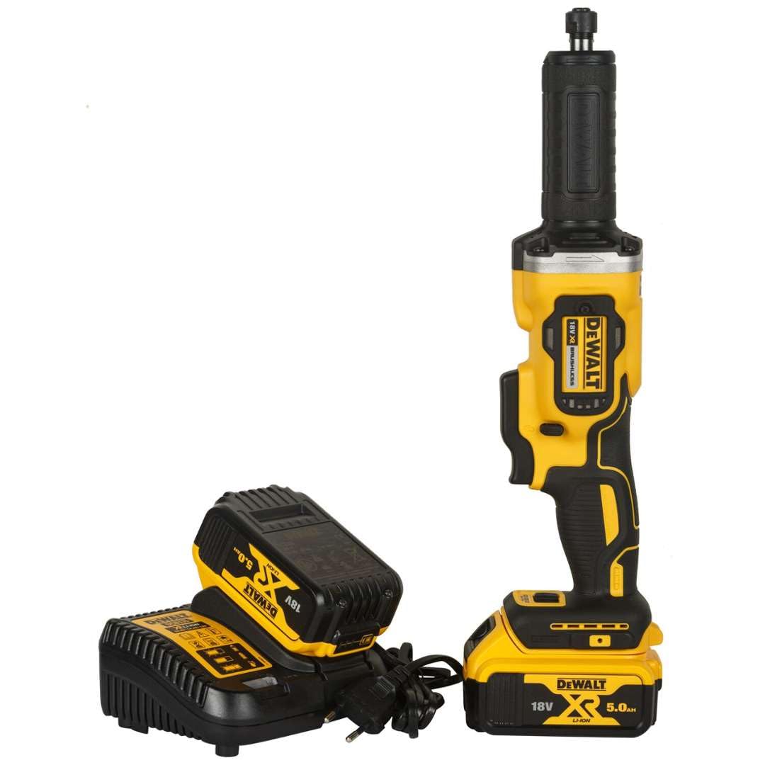 Dewalt DCG426P2-QW Akku-Geradeschleifer El. 18V/5,0Ah, 18 V