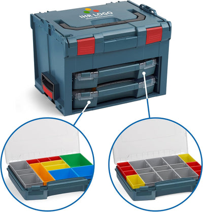 L-BOXX Sortimo LS BOXX 306 | inkl. i-BOXX 72 H3 & i-BOXX 72 I3 in Professional Blau individuell anpa