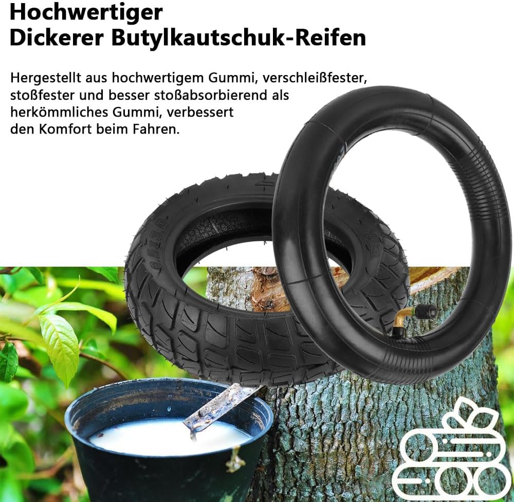 8,5 x 3 Ersatzräder Aussen- und Innen Reifen für KUKIRIN G2 Pro/Zero 9/VSETT 9/9+/Inokim Light 2 Ele