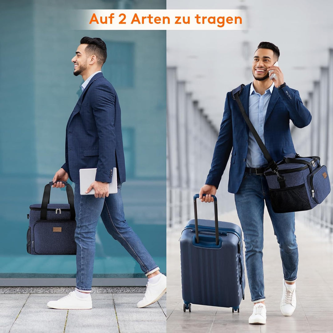 Lifewit Grosse Kühltasche 24L, Thermotasche Isoliertasche Picknicktasche für unterwegs, Lunchtasche,