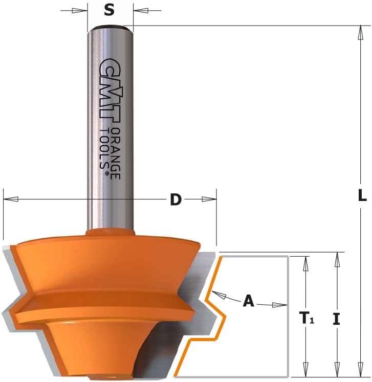 CMT Orange Tools 955.005.11 – Fräser 22d Dichtungen Hm S 8 D 37.3