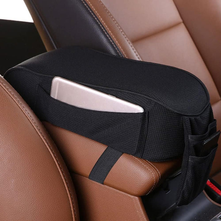 Riloer car armrest cushion, car center console armrest cushion, universal arm rest cover, Memory Foa