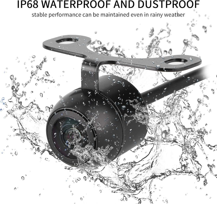 Auto-CCD-Kamera, Mini-Frontkamera, universeller CCD-Bildsensor, Nachtsicht, wasserdicht, mit PAL/NTS