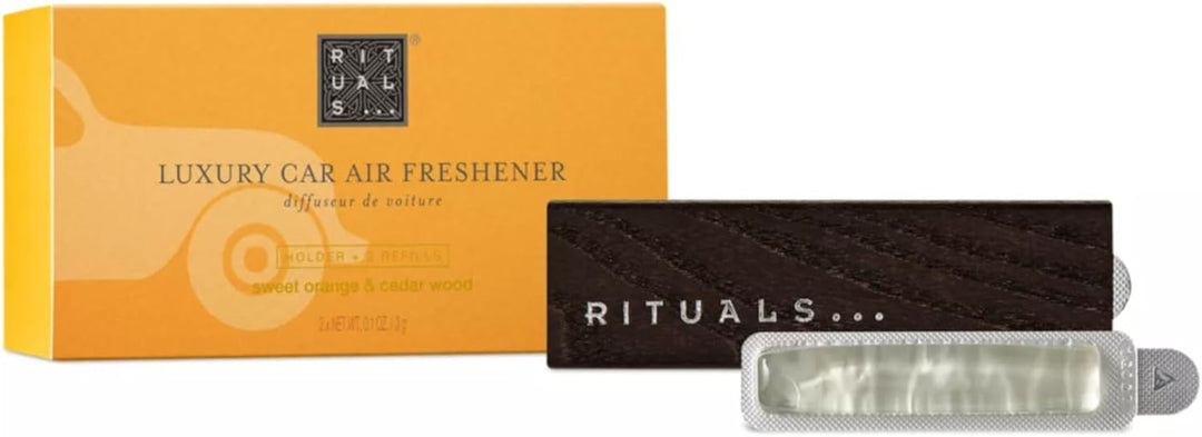 RITUALS Auto Parfüm Mehr Car Air Freshener – Auto Duft mit Aroma von süsser Orange und Zedernholz –