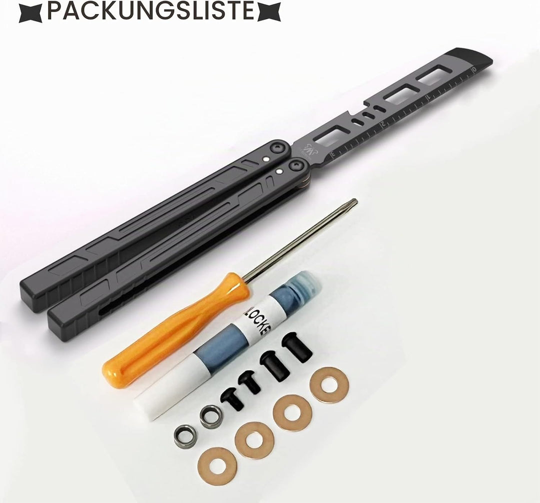 MARCOLO Comet Effective Bushing System 6061 Aluminum Integral Channel Handle with Ruler and Replacea