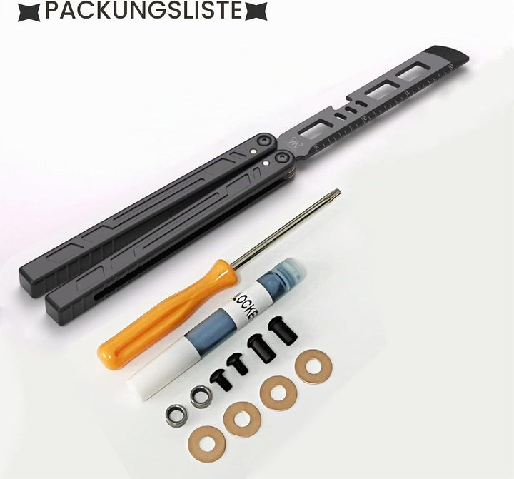 MARCOLO Comet Effective Bushing System 6061 Aluminum Integral Channel Handle with Ruler and Replacea