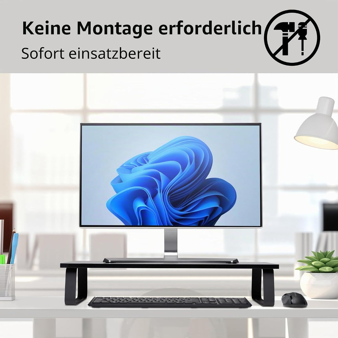 Kensington Extra breiter Monitorständer für Schreibtische. Grosser Computerständer/Monitorständer/Sc