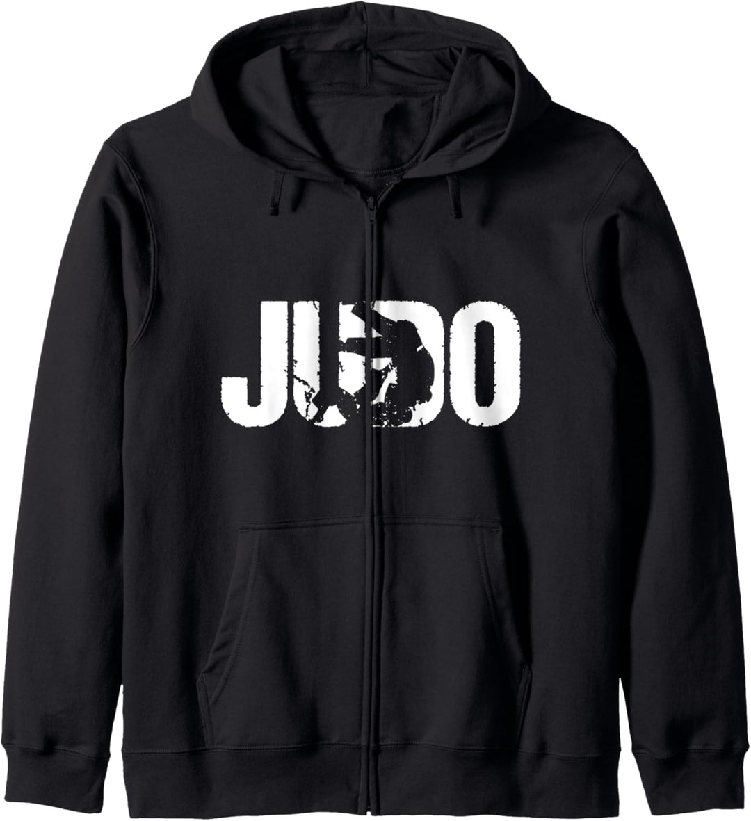 Judo | cooles Judoka Retro Geschenk mit Kampfsport Motiv Kapuzenjacke